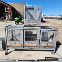 Stainless Steel Rabbit Cages
