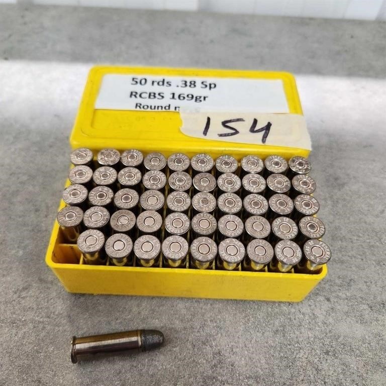 50- .38 cal Bullets