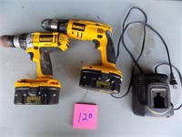 2 DeWalt Drills with Charger