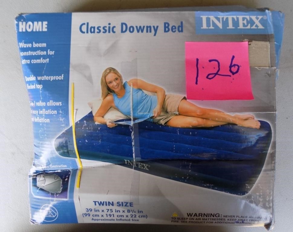 Intex Classic Downy Bed Twin