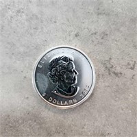 2012 Canadian $5 1 Ounce Silver Coin