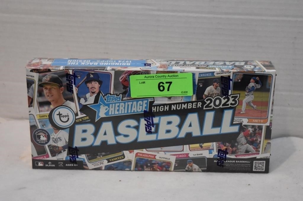 Topps Heritage 2023 Baseball Full Box of Baseball
