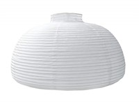 TopAAA 18in White Round Paper Lantern, Rice Paper