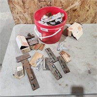 Bucket of Various Size Hinges