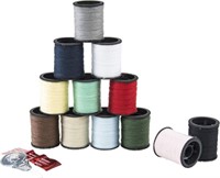 (3) Singer Polyester Hand Sewing Thread, Assorted