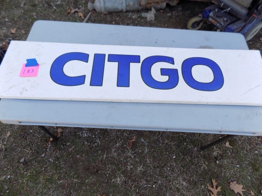 CITGO Sign with damage