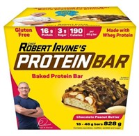 17-Pk Chef Robert Irvine's Baked Protein Bars,