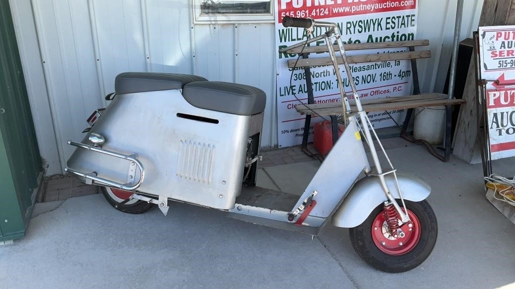 1947 Cushman Husky model 17M7-3 approx restored 12