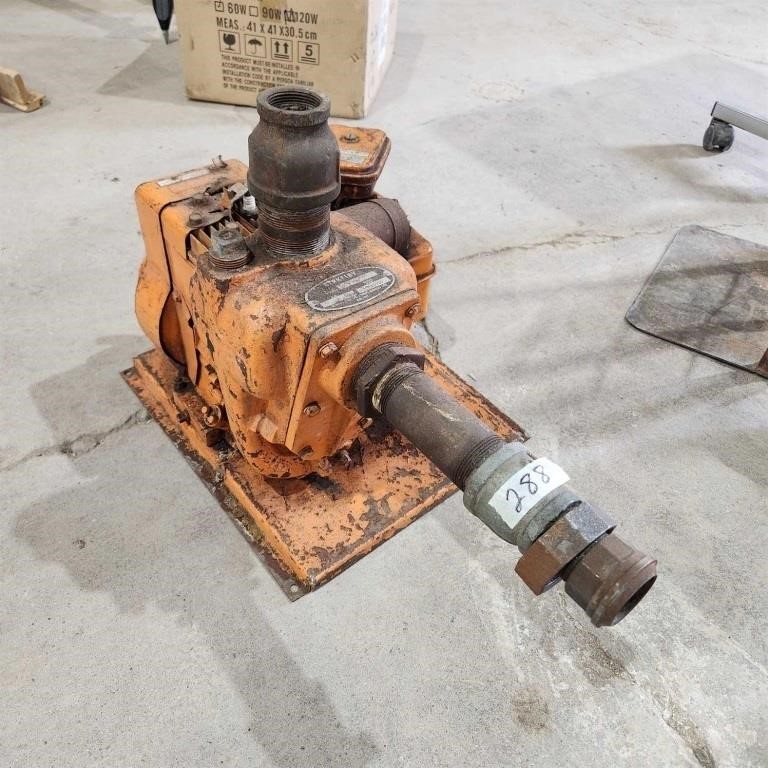 2" Water Pump Untested As Is