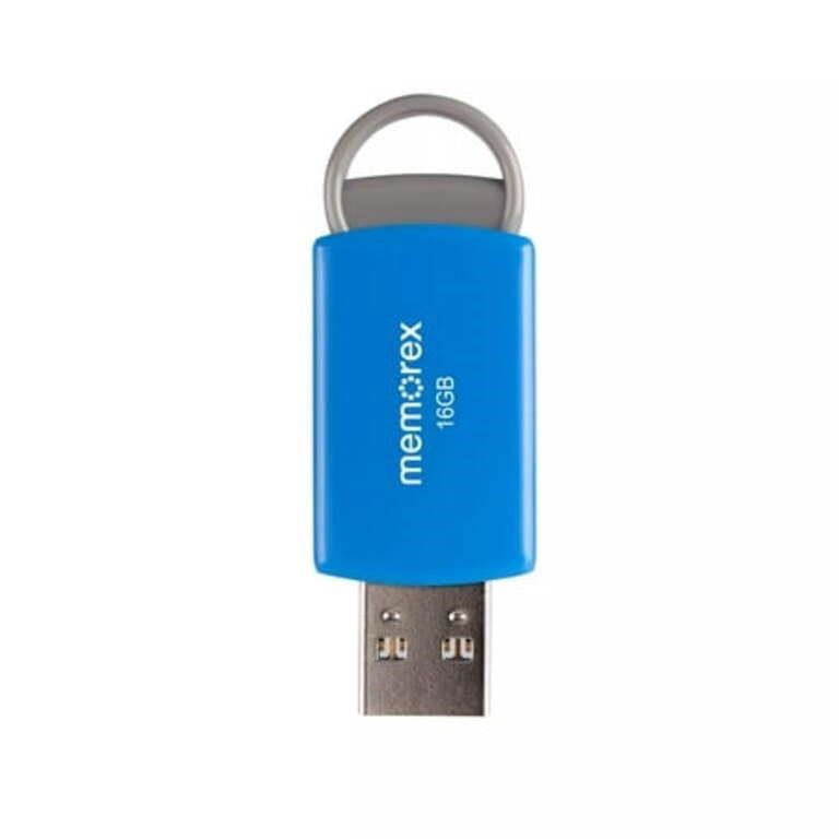 Memorex 16GB USB 2.0 Flash Drive - Blue