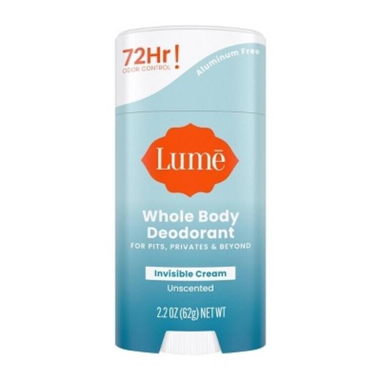 Lume Women's Deodorant - Unscented  2.2oz