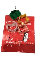 6pc Christmas Mini Cutter Set - Wondershop