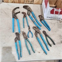 Various Size Channel Lock Pliers