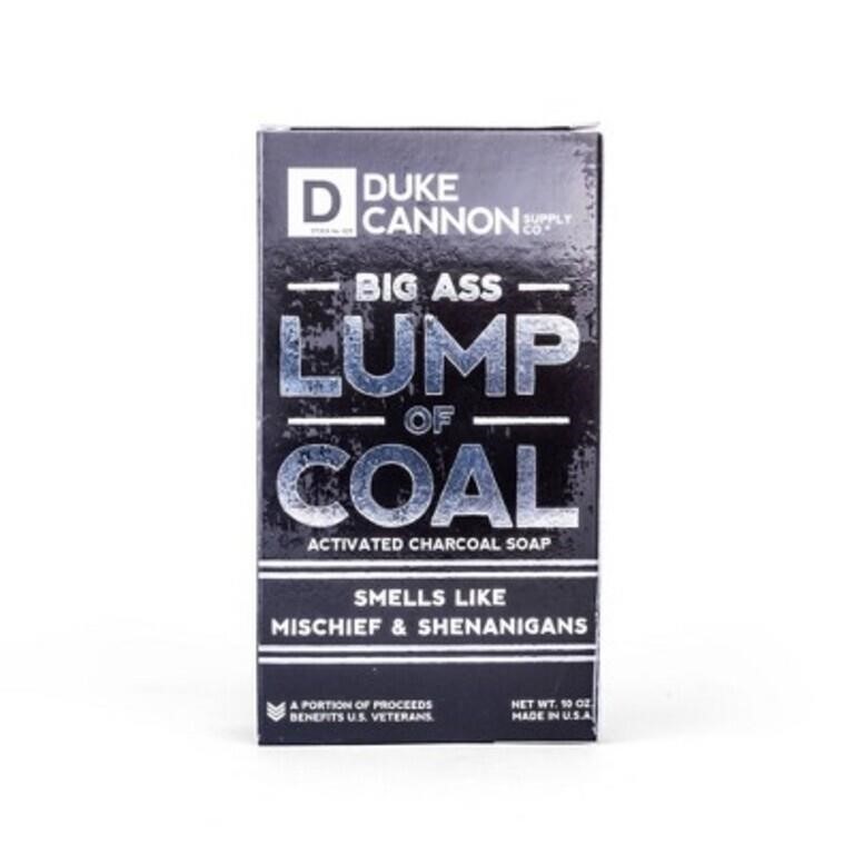 Duke Cannon Lump Of Coal Activated Charcoal Soap 1