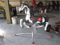 2004- "BLAZE" HORSE 3'5"X 4' PLASTIC AND ALUMINUM