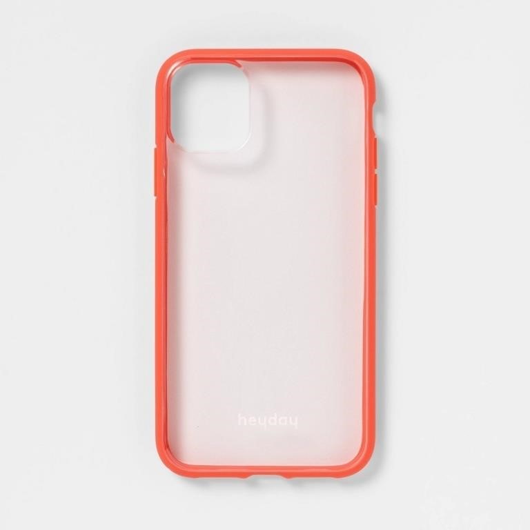 iPhone 11/XR Bumper Case - heyday Coral