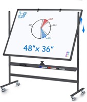 48x36 Adjustable Magnetic Whiteboard