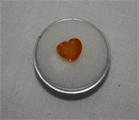 3.20cwt Spessartite Heart Garnet