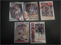 Cade Cunningham Rookie Lot of 5 cards