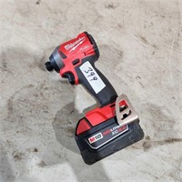 Milwaukee Fuel 18V Impact w battery, no charger
