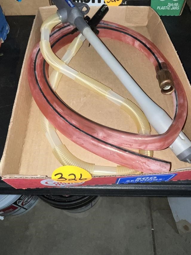 Shaker Siphon Hose & Battery Operated Hose
