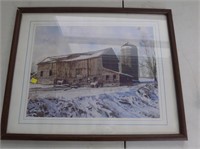 Framed Print of Barn