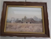 Framed Print of Barn