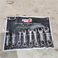 Stubby Wrench Set 7/16"-1"