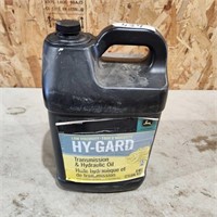 2 gal of Transmission & Hydraulic Oil, opened jug
