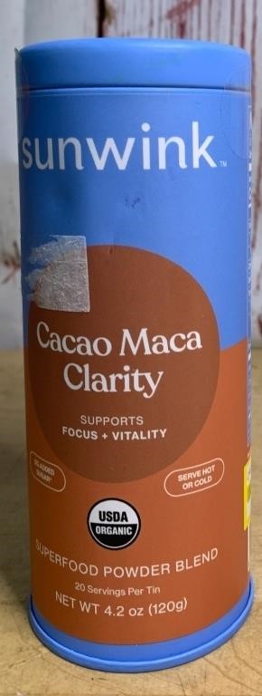 Sunwink Superfood Mushroom Powder - Cacao Clarity