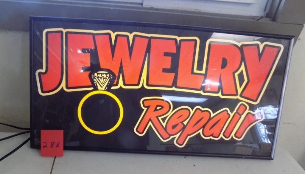 Jewelry Repair Lighted Sign