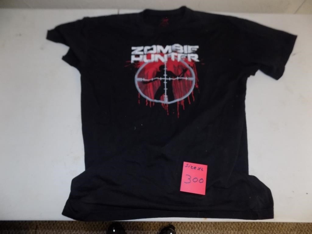 Zombie Hunter T Shirt