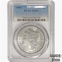 1903 Morgan Silver Dollar PCGS MS62
