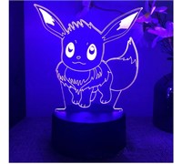 ($40) POKEMON PIKACHU CHARIZARD 3D LED NIGHT LIGHT