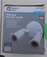 Twin Head Par Light Holder