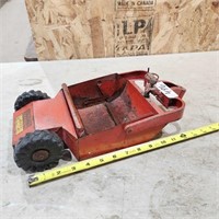 Antique metal earth mover