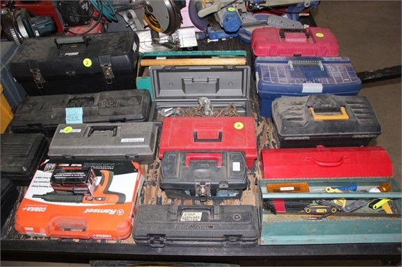 Misc Tool Boxes w/Tools