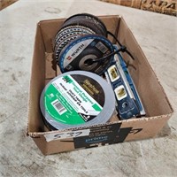 Duct tape, 4 1/2" Grinding Disks