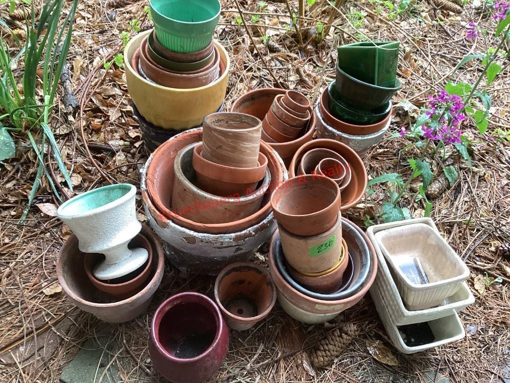 Assorted Clay Pots