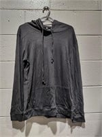 ($34) AMSTT Slub Hoodie T-Shirt, Black, M