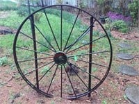 53" Cast Wagon Wheel