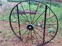 53" Cast Wagon Wheel