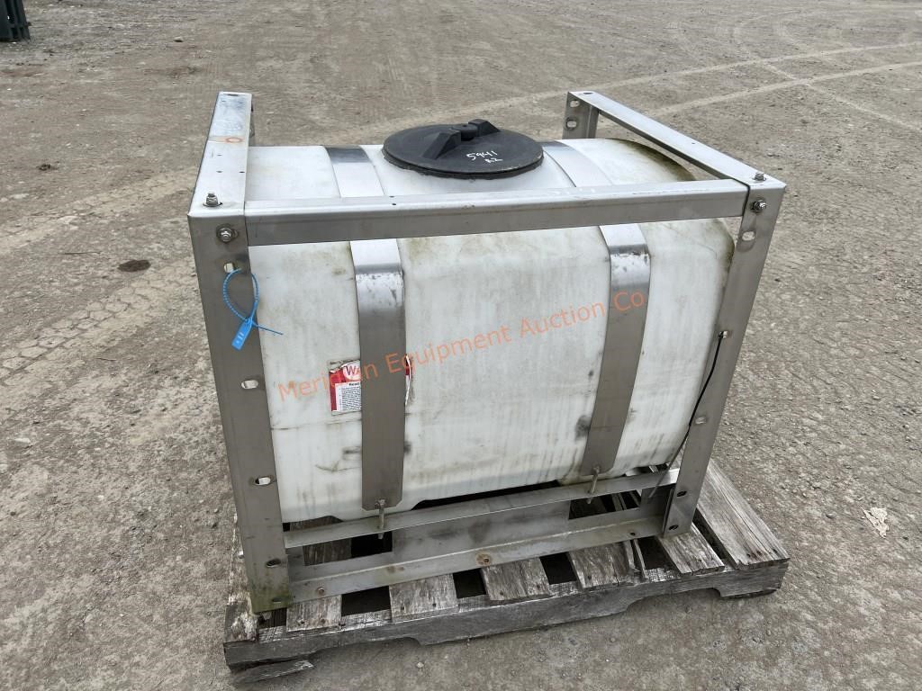 100 Gallon Liquid Storage Tank W/ Stainless Cage