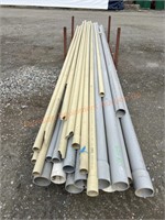 Lot of Assorted PVC Pipe