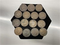 15 Indian Head Pennies