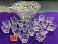 Punch Bowl Set w/ Cups