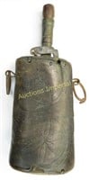 A RARE NORTH AFRICAN POWDER FLASK