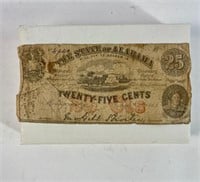 1863 Bank Note