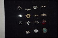 15 Costume Jewelry Rings