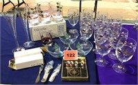 Holiday Glassware-Glasses, Bowls, Spreaders